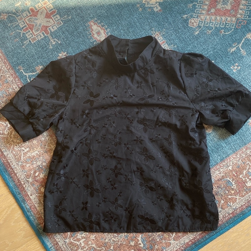 SHEIN floral blouse